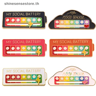 Shine เข็มกลัด รูปสไลด์ ตลก สร้างสรรค์ เครื่องประดับ สําหรับผู้ชาย ผู้หญิง TH