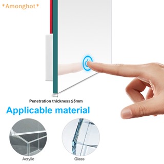 Amonghot&gt; ใหม่ สวิตช์เซนเซอร์หรี่แสงได้ 12V 5A CCT ปรับได้ สําหรับไฟกระจก ไฟแบ็คไลท์ ตกแต่งห้องน้ํา