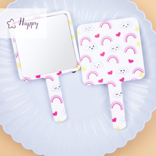 &lt;Happybay&gt; กระจกแต่งหน้า ทรงสี่เหลี่ยม ขนาดเล็ก แบบพกพา ลดราคา