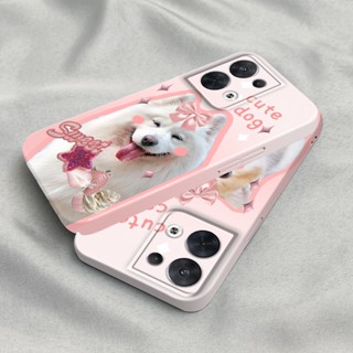 เคสโทรศัพท์มือถือ PC แข็ง ปิดด้านหลัง ลายแมวน่ารัก แวววาว สําหรับ Oppo Reno 8 Pro 7 6 5 Find X5 X3 F9 A78 A5 A31 A8 A15 A35 Realme 2 Pro