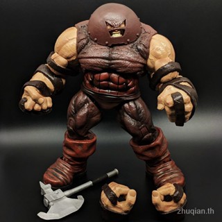 New goods special red tank hulk hand-made movable doll decoration toy red tank icon iron head Deadpool X-Men model