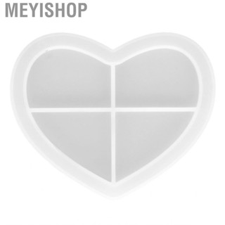 Meyishop Soap Mold  DIY Heart Shape Resin Casting for Art Craft