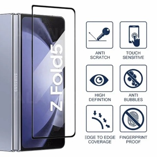 ฟิล์มกระจกนิรภัยกันรอยหน้าจอ 9H HD สําหรับ Samsung Galaxy Z Fold 5 Fold 4 Fold 3 Galaxy Z Fold 5 4 3 5G