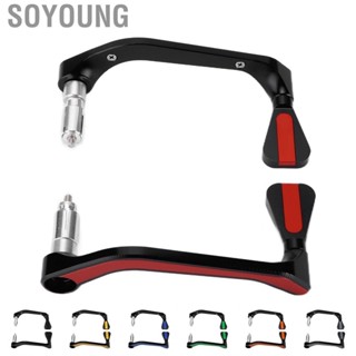 Soyoung Handlebar Proguard  Aluminium Alloy Rustproof Brake Levers Guard Colorfast for Motorcycles with 22mm/0.87in