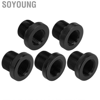 Soyoung Car Oil Filter Adapter  Non Toxic Easy Installation Automotive Threaded Connector Corrosion Prevention for Automobiles