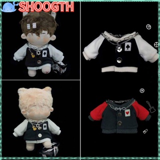 Shoogth ชุดเครื่องแบบเบสบอล ขนาด 20 ซม. สําหรับตุ๊กตา