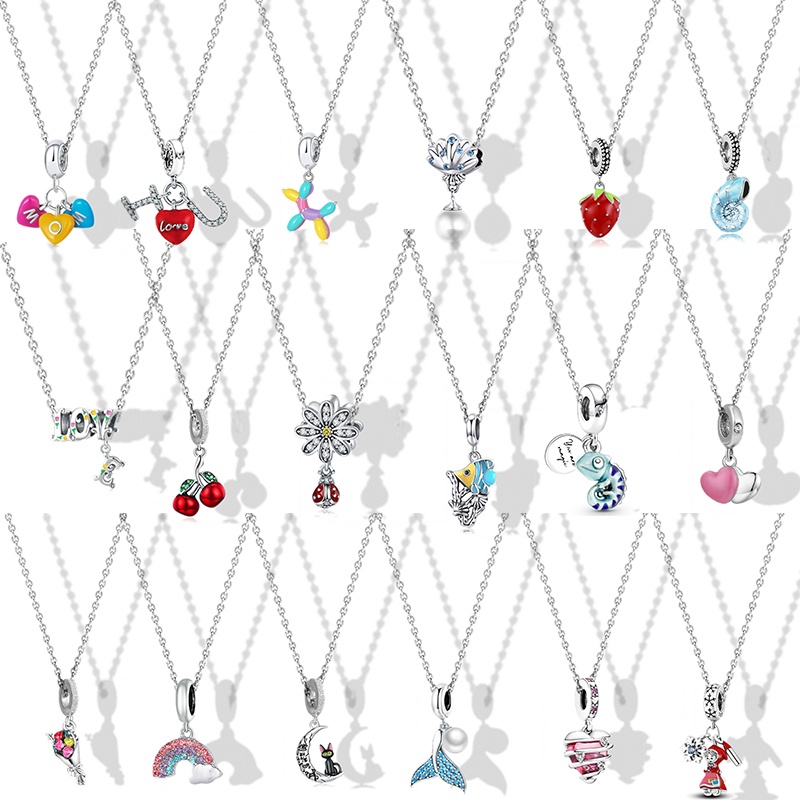 สร้อยคอโซ่ จี้ MOM I LOVE YOU ขนาด 45 ซม. สีเงิน เครื่องประดับ สําหรับผู้ชาย และผู้หญิง