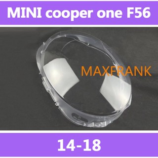 ฝาครอบไฟหน้ารถยนต์ สําหรับ MINI cooper one F56 14-18 HEADLAMP COVER HEADLIGHT COVER LENS HEAD LAMP COVER  ฝาครอบไฟหน้า / ฝาครอบไฟหน้าตรงรุ่น สำหรับ / ฝาครอบไฟหน้าสําหรับ / ฝาครอบเลนส์ไฟหน้า รถยนต์สําหรับ / เลนส์ไฟหน้า