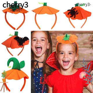 Cherry3 ที่คาดผมคอสเพลย์ รูปฟักทองผี ค้างคาว พร็อพปาร์ตี้ฮาโลวีน 2 ชิ้น