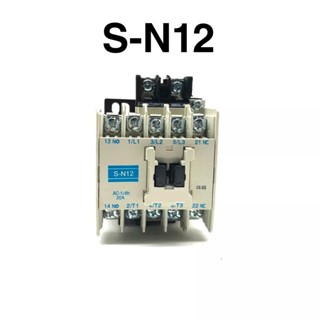 ไทย จากไทย แมกเนติก S-N12 Magnetic Contactor 220V 380V ส่งทุกวัน ทักจ้า