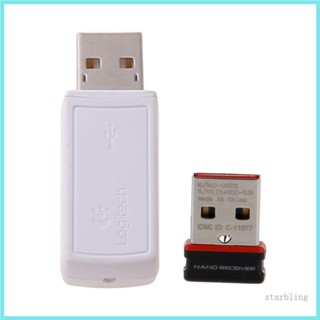 Star ตัวรับสัญญาณ USB ไร้สาย สําหรับเมาส์ คีย์บอร์ด