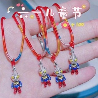 จี้สร้อยคอเงิน รูป Burnt Blue Digasello Ultraman J87F
