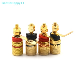 Gentlehappy ขั้วปลั๊กกล้วย 4 มม. 4 ชิ้น ต่อชุด