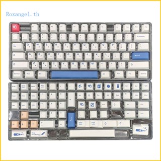 Rox ปุ่มกดคีย์บอร์ด PBT 137 คีย์ สําหรับเล่นเกม