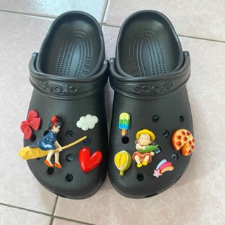 เข็มกลัด ลายการ์ตูนดิสนีย์ StellaLou Crocs Toy Story Jibitz Charm Monster Shoe Charms Kiki S สําหรับตกแต่งรองเท้าผู้หญิง