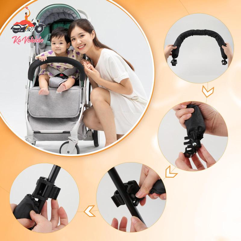 [Whstrong] Universal Handle, Bar, Support Bar, Armrest, for Trolley Pram Carriages Accs