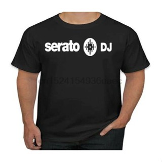 T-Shirtใหม่ เสื้อยืดลําลอง แขนสั้น พิมพ์ลาย SERATO DJ สําหรับ SERATO RANE VIRTUAL DJS S-5XL