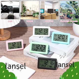 Lansel นาฬิกาดิจิทัล เครื่องวัดอุณหภูมิ วัดตัวเลข ห้องนอน บ้าน