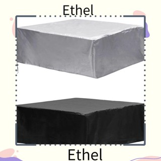 Ethel1 ฝาครอบอ่างอาบน้ํา สปา ทนทาน กันฝุ่น สี่เหลี่ยม ฝาครอบป้องกันอ่างน้ําร้อน