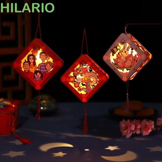 Hilario โคมไฟเทศกาล แบบพกพา เรืองแสง เทศกาลกลางฤดูใบไม้ร่วง ปาร์ตี้ เทศกาล ของขวัญ เทศกาลกลางฤดูใบไม้ร่วง