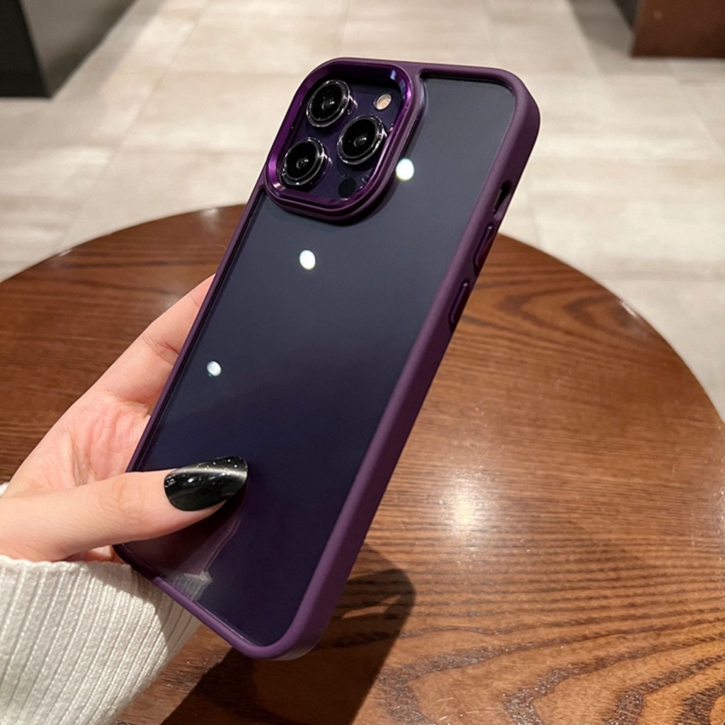 『จัดส่งทันที』เคสไอโฟน11 เคสไอโฟนคริลิคพีซีแข็ง+ซิลิคอน กันกระแทก Case For iPhone 13 14 15 15 16 Pro max 6 7 8 Plus XR XS - รูปที่ 4