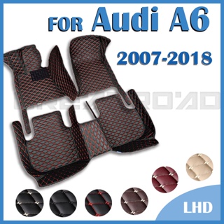 แผ่นรองพื้นรถยนต์ RHD สําหรับ Audi A6 Wagon Avant 2007 2008 2009 2010 2011 2012 2013 2014 2015 2016 2017 2018