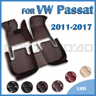 แผ่นรองพื้นรถยนต์ RHD อุปกรณ์เสริม สําหรับ VW Volkswagen Passat 2011 2012 2013 2014 2015 2016 2017