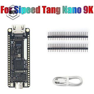 บอร์ดทดลอง Sipeed Tang Nano 9K FPGA GW1NR-9 RISC-V HD พร้อมสายเคเบิล Type C