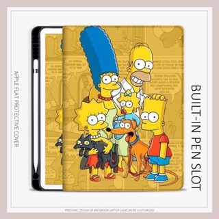 The Simpsons เคสไอแพด 10.2 gen7 8 9 gen10 เคส iPad mini 1 2 3 4 5 6 air 4 5 เคสไอแพด นอน 2021 2022 pro11 case pen slot