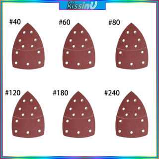 Kiss กระดาษทรายขัด ทรงสามเหลี่ยม มีกาวในตัว สําหรับขัดกระดาษทราย