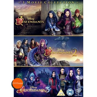 หนังแผ่น DVD Descendants เดสเซนแดนท์ส รวมพลทายาทตัวร้าย ภาค 1-3 DVD Master เสียงไทย (เสียง ไทย/อังกฤษ | ซับ อังกฤษ) หนัง