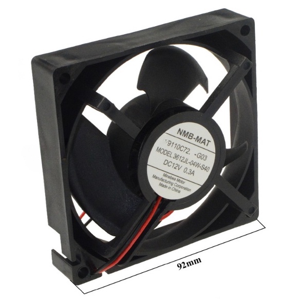 3612JL-04W-S40 SAMSUNG/PANASONIC RT22FARADSA/RT32FARCDSL/NR-B191M มอเตอร์พัดลม DC12V