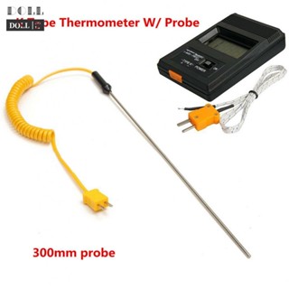 ⭐24H SHIPING ⭐Digital Thermometer With Probe 300mm Thermocouple Probe K-type Reliable