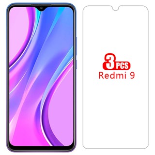 เคสโทรศัพท์มือถือกระจกนิรภัย กันรอยหน้าจอ สําหรับ xiaomi redmi 9 redmi9 xiomi xiami readmi remi