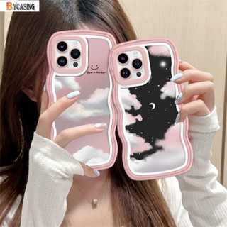 เคสโทรศัพท์มือถือ TPU ลายภาพวาดสีน้ํามัน รูปก้อนเมฆ ดวงจันทร์ ดวงดาว สําหรับ Infinix Hot 30i Hot20s Smart 5 Smart 6 HD Smart 7 Hot 11s NFC Hot12 9Play 10 Play Note12 G96