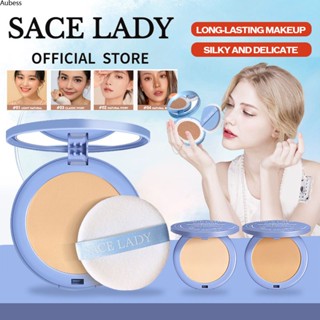 Sace Lady Coverage Face Makeup Setting Powder With Mirror Waterproof Bb Cushion Foundation Natural Long Lasting Facial Makeup Aube