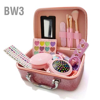 BW3 Kids Makeup Set Washable Residue Free Complete Mild Cosmetic Tool Kits with Lipstick Eyeshadow for Toddlers Girls. ชุดแต่งหน้าสำหรับเด็ก