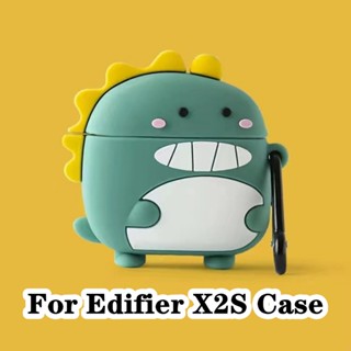 【Trend Front】เคสหูฟัง แบบนิ่ม ลายการ์ตูนมังกร สําหรับ Edifier X2S Edifier X2S