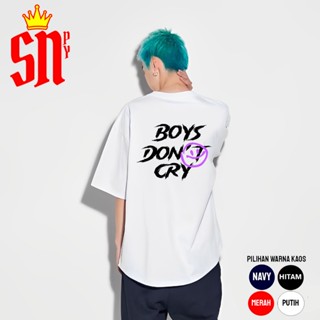  พิมพ์ลาย Sunopy - เสื้อโปโล ผ้าฝ้าย ลาย Kaos Boys Dont Cry Kaos พรีเมี่ยม ไซซ์ M L XL XXL 3XL