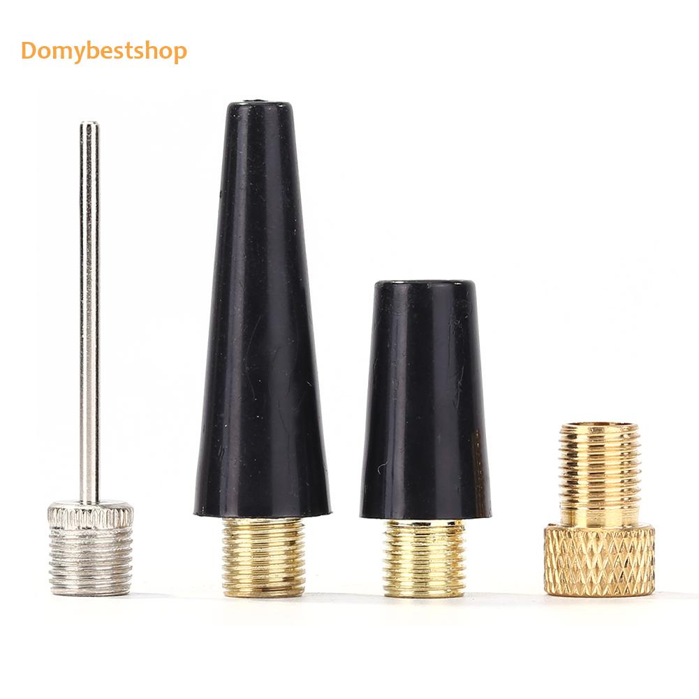 [Domybestshop.th] # ชุดอะแดปเตอร์หัวฉีด เข็มบอล สําหรับเติมลมยางรถจักรยาน บาสเก็ตบอล ฟุตบอล