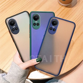 ใหม่ เคสโทรศัพท์มือถือแบบนิ่ม แข็ง ใส หรูหรา สําหรับ Oppo Reno10 Pro Global Version Reno 10 Pro+ 5G 2023 Reno10Pro Plus