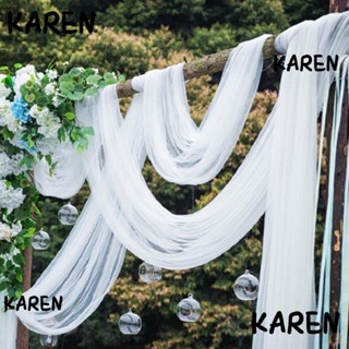 Karen ม้วนผ้าโปร่งคริสตัล ยาว 10 เมตร สําหรับตกแต่งเก้าอี้บันได