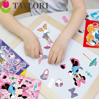 Taylor1 สติกเกอร์ ลายการ์ตูนเป็ดน่ารัก DIY สําหรับติดตกแต่ง 12 แผ่น