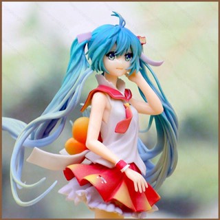 ใหม่ โมเดลฟิกเกอร์ Hatsune Miku First Dream ขนาด 24 ซม. ของเล่นสําหรับเด็ก ตกแต่งบ้าน เก็บสะสม