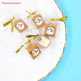 [Thevatipoem] ขนมปังจิ๋ว DIY อุปกรณ์เสริม สําหรับตกแต่งบ้านตุ๊กตา 3 ชิ้น