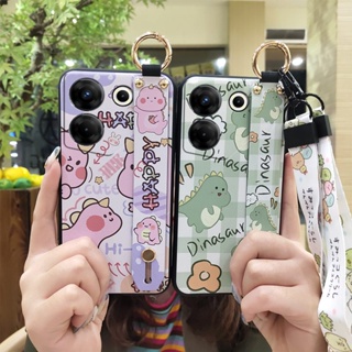 Shockproof Anti-knock Phone Case For Tecno Camon20 Pro 5G/CK8n Cartoon Soft case ring Waterproof Fashion Design protective