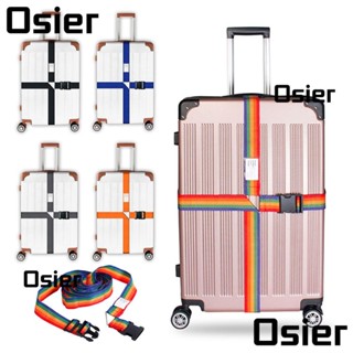 Osier1 หัวเข็มขัดสติกเกอร์ ปรับระดับได้ อุปกรณ์เสริม สําหรับติดกระเป๋าเดินทาง