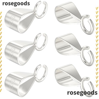 Rosegoods1 ตะขอสร้อยคอ สร้อยข้อมือ เงินสเตอร์ลิง 925 แฮนด์เมด DIY