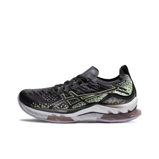 ASICS Kinbei รองเท้าวิ่งเจล สําหรับผู้หญิง (สีดํา สีเทา สีเขียว)