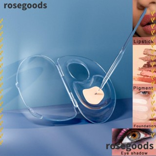 Rosegoods1 พาเลตต์ผสมสี สําหรับแต่งหน้า เกลี่ยรองพื้น